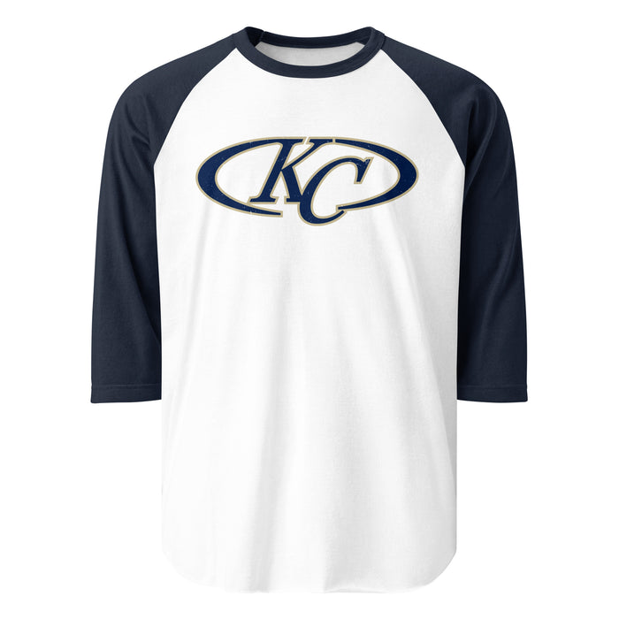 Klein Collins High School Tigers Unisex 3/4 Sleeve Raglan T-shirt 200