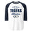 Klein Collins High School Tigers Unisex 3/4 Sleeve Raglan T-shirt 034