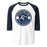 Klein Collins High School Tigers Unisex 3/4 Sleeve Raglan T-shirt 203