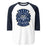 Klein Collins High School Tigers Unisex 3/4 Sleeve Raglan T-shirt 207