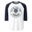 Klein Collins High School Tigers Unisex 3/4 Sleeve Raglan T-shirt 215