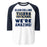 Klein Collins High School Tigers Unisex 3/4 Sleeve Raglan T-shirt 231