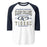 Klein Collins High School Tigers Unisex 3/4 Sleeve Raglan T-shirt 230