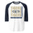 Klein Collins High School Tigers Unisex 3/4 Sleeve Raglan T-shirt 235