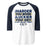 Klein Collins High School Tigers Unisex 3/4 Sleeve Raglan T-shirt 238