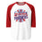 Duncanville High School Panthers Unisex 3/4 sleeve Raglan T-shirt 210