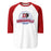 Duncanville High School Panthers Unisex 3/4 sleeve Raglan T-shirt 221