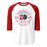 Duncanville High School Panthers Unisex 3/4 sleeve Raglan T-shirt 201
