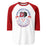 Duncanville High School Panthers Unisex 3/4 sleeve Raglan T-shirt 229