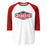 North Shore High School Mustangs Unisex 3/4 Sleeve Raglan T-shirt 009