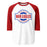 Oak Ridge High School War Eagles Unisex 3/4 sleeve Raglan T-shirt 011 red