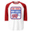 Oak Ridge High School War Eagles Unisex 3/4 sleeve Raglan T-shirt 001 - Red