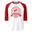 Odessa High School Bronchos Unisex 3/4 sleeve Raglan T-shirt 212