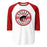 Odessa High School Bronchos Unisex 3/4 sleeve Raglan T-shirt 203