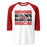 Odessa High School Bronchos Unisex 3/4 sleeve Raglan T-shirt 233