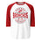 Odessa High School Bronchos Unisex 3/4 sleeve Raglan T-shirt 218