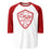 Odessa High School Bronchos Unisex 3/4 sleeve Raglan T-shirt 225