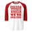 Odessa High School Bronchos Unisex 3/4 sleeve Raglan T-shirt 231