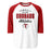 Tomball High School Cougars Unisex 3/4 sleeve Raglan T-shirt 034