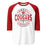 Tomball High School Cougars Unisex 3/4 sleeve Raglan T-shirt 218