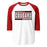 Tomball High School Cougars Unisex 3/4 sleeve Raglan T-shirt 098