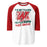 The Woodlands High School Highlanders Unisex 3/4 sleeve Raglan T-shirt 205