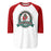 The Woodlands High School Highlanders Unisex 3/4 sleeve Raglan T-shirt 212