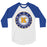 Klein High School Bearkats Unisex 3/4 Sleeve Raglan T-shirt 02