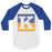 Klein High School Bearkats Unisex 3/4 Sleeve Raglan T-shirt 27