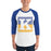 Man wearing a Klein High School Bearkats Unisex 3/4 Sleeve Raglan T-shirt 27