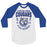 Cypress Creek High School Cougars Unisex 3/4 sleeve Raglan T-shirt 204