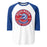 Dickinson High School Gators Unisex 3/4 sleeve Raglan T-shirt 215