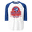 Dickinson High School Gators Unisex 3/4 sleeve Raglan T-shirt 219