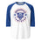 Duncanville High School Panthers Unisex 3/4 sleeve Raglan T-shirt 214