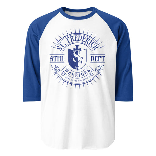 St. Frederick High School Warriors Unisex 3/4 Sleeve Raglan T-shirt 201