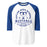 Taylor High School Mustangs Unisex 3/4 sleeve Raglan T-shirt 206