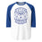 Taylor High School Mustangs Unisex 3/4 sleeve Raglan T-shirt 207