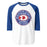 Dickinson High School Gators Unisex 3/4 sleeve Raglan T-shirt 224