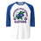 Dickinson High School Gators Unisex 3/4 sleeve Raglan T-shirt 208