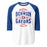 Dickinson High School Gators Unisex 3/4 sleeve Raglan T-shirt 210