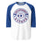 Dickinson High School Gators Unisex 3/4 sleeve Raglan T-shirt 239