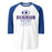 Dickinson High School Gators Unisex 3/4 sleeve Raglan T-shirt 217