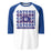 Dickinson High School Gators Unisex 3/4 sleeve Raglan T-shirt 235