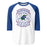 Dickinson High School Gators Unisex 3/4 sleeve Raglan T-shirt 207