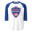 Dickinson High School Gators Unisex 3/4 sleeve Raglan T-shirt 225