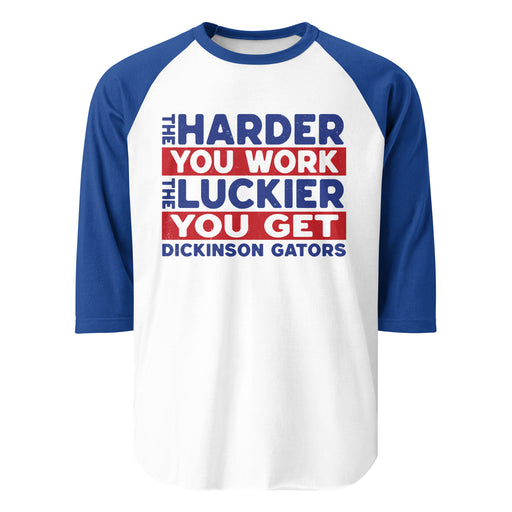 Dickinson High School Gators Unisex 3/4 sleeve Raglan T-shirt 238