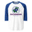 Dickinson High School Gators Unisex 3/4 sleeve Raglan T-shirt 226