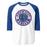 Dickinson High School Gators Unisex 3/4 sleeve Raglan T-shirt 203