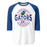Dickinson High School Gators Unisex 3/4 sleeve Raglan T-shirt 218