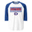 Dickinson High School Gators Unisex 3/4 sleeve Raglan T-shirt 049